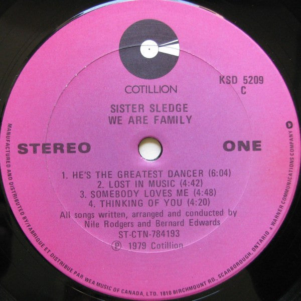 Sister Sledge : We Are Family (LP, Album)