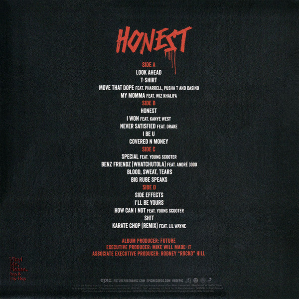 Future (4) : Honest (2xLP, Album, Club, Ltd, RM, Bla)