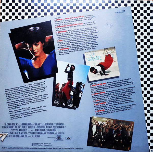 Various : Breakin' (Original Motion Picture Soundtrack) (LP, Album, Comp)