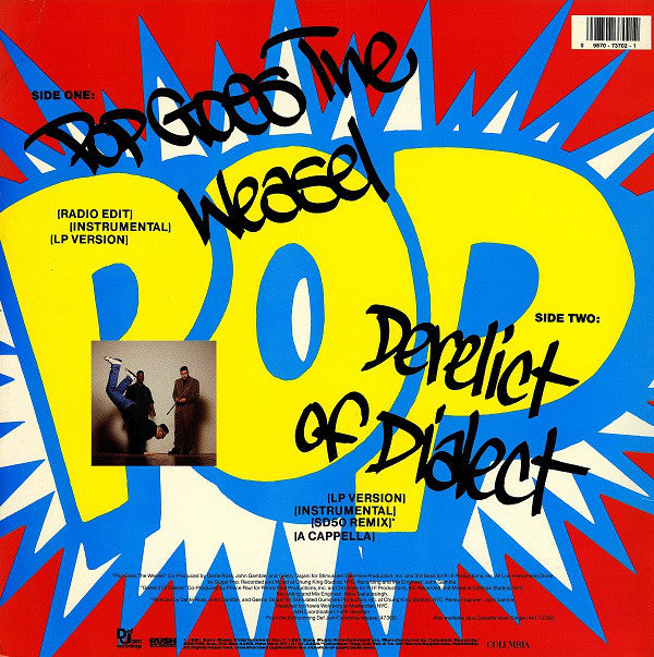 3rd Bass : Pop Goes The Weasel (12", Single)