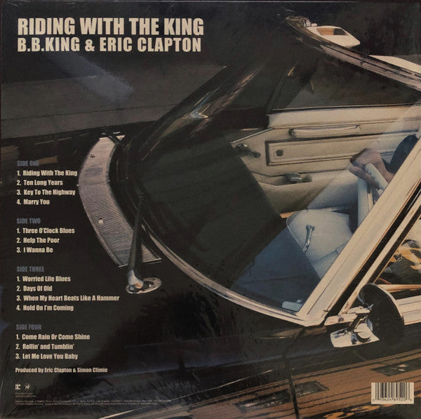 B.B. King & Eric Clapton : Riding With The King (2xLP, Album, RE, RM, 180)