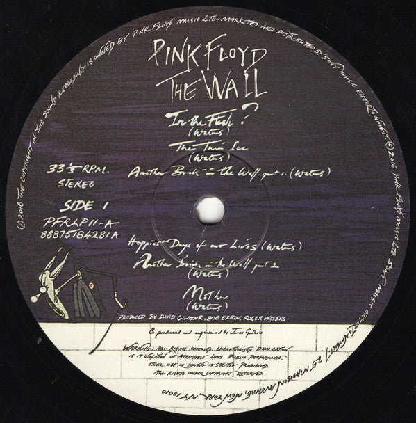 Pink Floyd : The Wall (2xLP, Album, RE, RM, RP, 180)