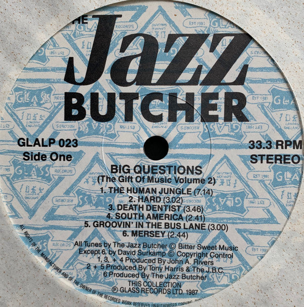 The Jazz Butcher : Big Questions (LP, Comp)