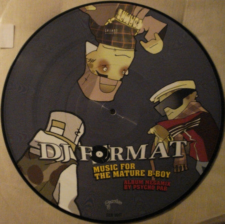 DJ Format : Music For The Mature B-Boy (Album Megamix) (12", Ltd, Pic)