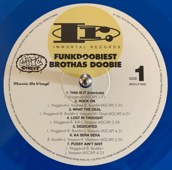 Funkdoobiest : Brothas Doobie (LP, Album, Ltd, Num, RE, Blu)