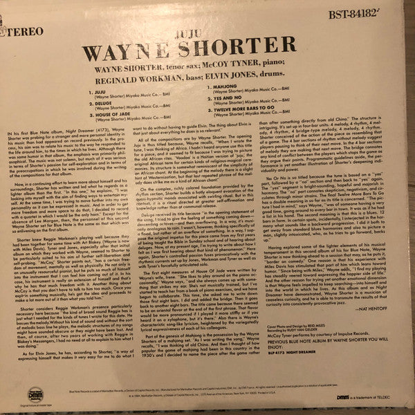 Wayne Shorter : Juju (LP, Album, Dir)