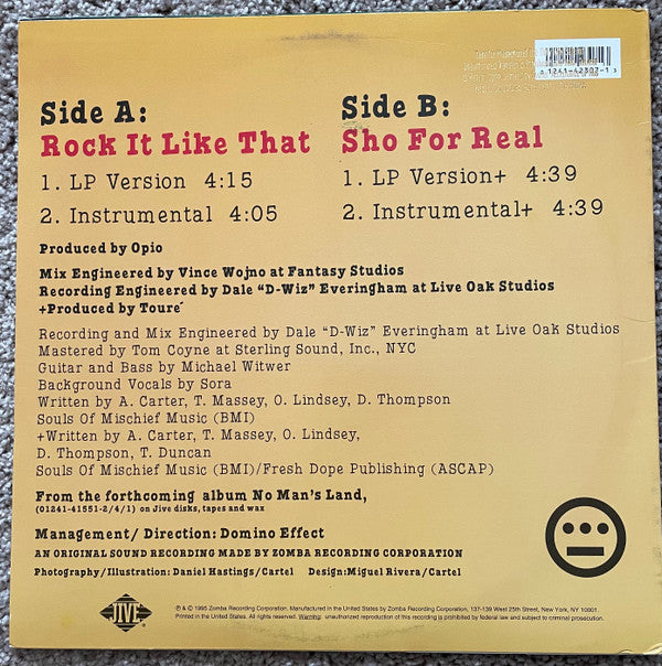 Souls Of Mischief : Rock It Like That (12", Promo)