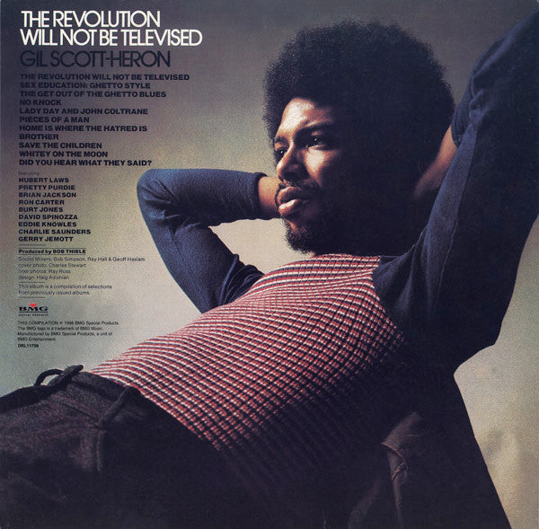 Gil Scott-Heron : The Revolution Will Not Be Televised (LP, Comp, RE, 180)