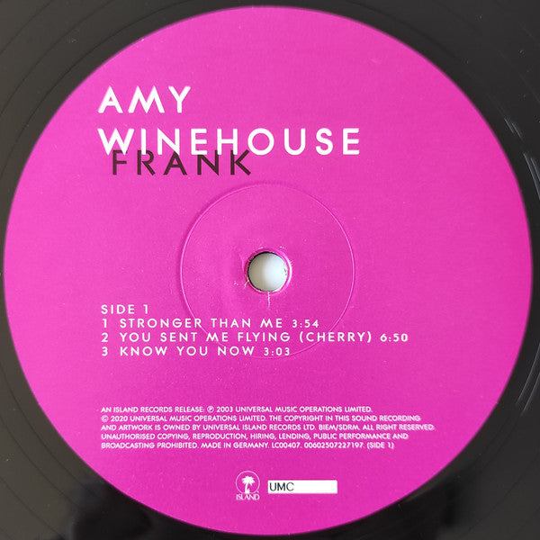 Amy Winehouse : Frank (2xLP, Album, Dlx, RE, RM)