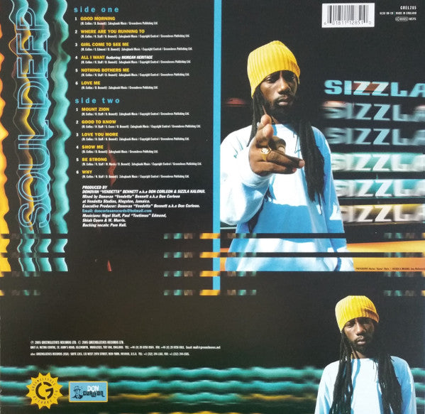 Sizzla : Soul Deep (LP, Album)