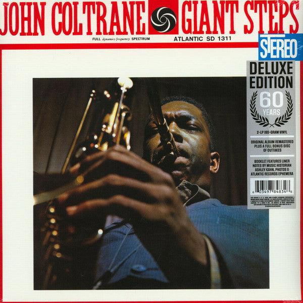 John Coltrane : Giant Steps (LP, Album, RE, RM + LP, Comp + Dlx, 180)