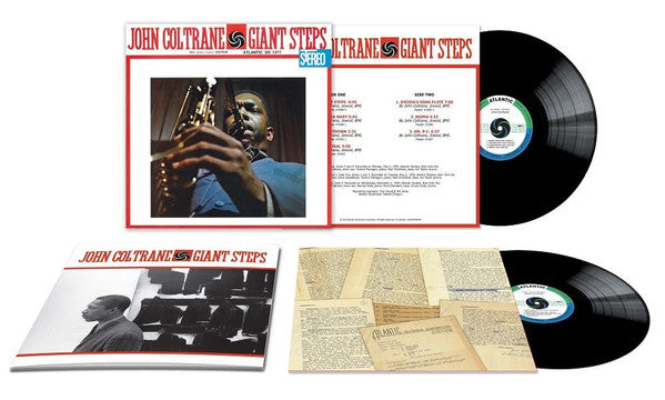 John Coltrane : Giant Steps (LP, Album, RE, RM + LP, Comp + Dlx, 180)