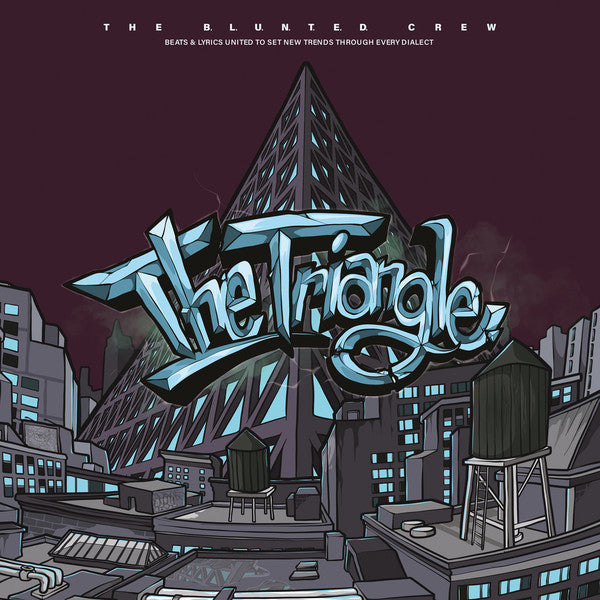 The B.L.U.N.T.E.D. Crew : The Triangle (2xLP, Album, Ltd, Blu)