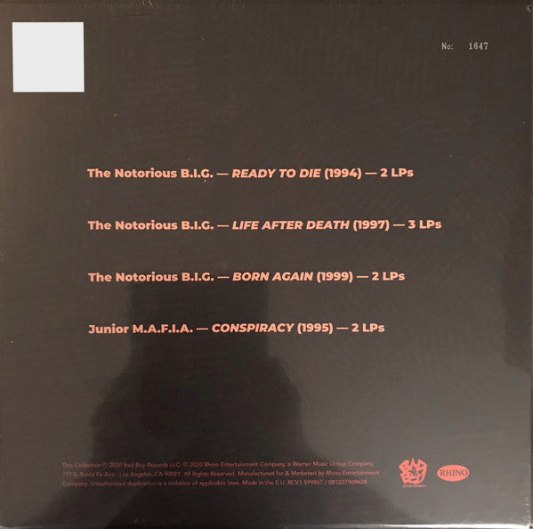 Notorious B.I.G. : It Was All A Dream: The Notorious B.I.G. 1994-1999 (Box, RSD, Comp, Ltd, Num + 2xLP, Album, RE, Cle + )