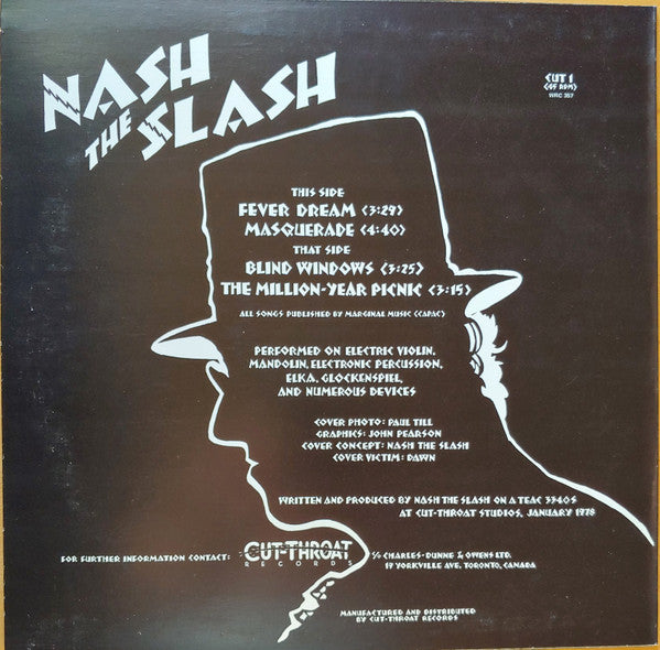 Nash The Slash : Bedside Companion (12")