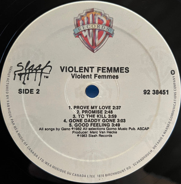 Violent Femmes : Violent Femmes (LP, Album)