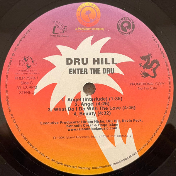 Dru Hill : Enter The Dru (2xLP, Album, Promo)