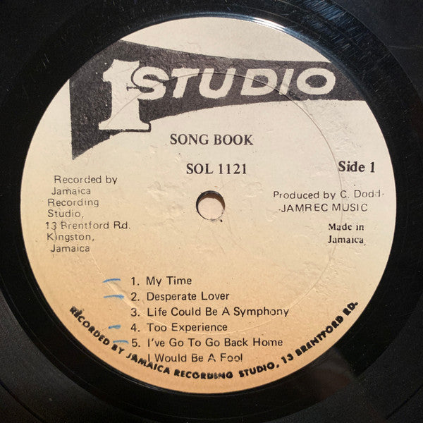 Bob Andy : Bob Andy's Song Book (LP, Album, RP)