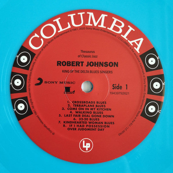 Robert Johnson : King Of The Delta Blues Singers (LP, Comp, RE, Tur)