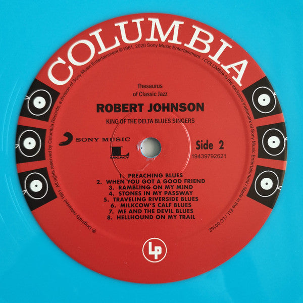 Robert Johnson : King Of The Delta Blues Singers (LP, Comp, RE, Tur)