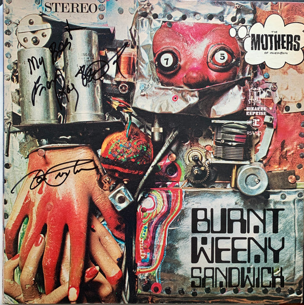 The Mothers Of Invention* : Burnt Weeny Sandwich (LP, Album, RE, Gat)