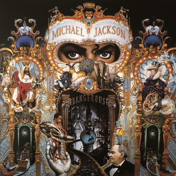 Michael Jackson : Dangerous (2xLP, Album, RE, 180)