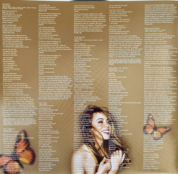 Mariah Carey : Butterfly (LP, Album, RE, RM)