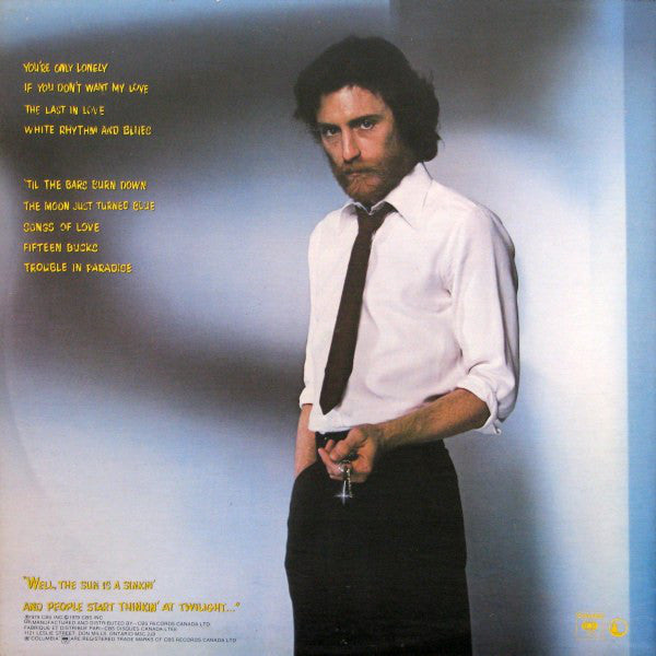 John David Souther : You're Only Lonely (LP, Album)