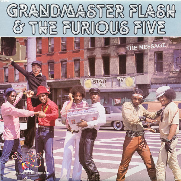 Grandmaster Flash & The Furious Five : The Message (LP, Album)
