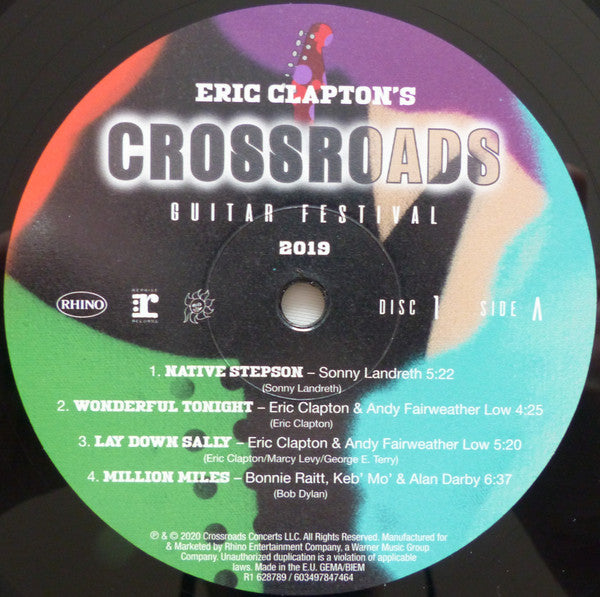 Eric Clapton : Eric Clapton's Crossroads Guitar Festival 2019 (6xLP, Comp + Box)