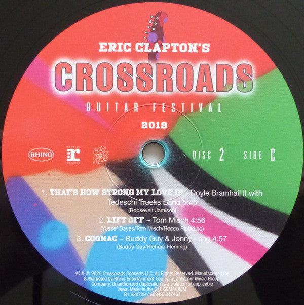 Eric Clapton : Eric Clapton's Crossroads Guitar Festival 2019 (6xLP, Comp + Box)