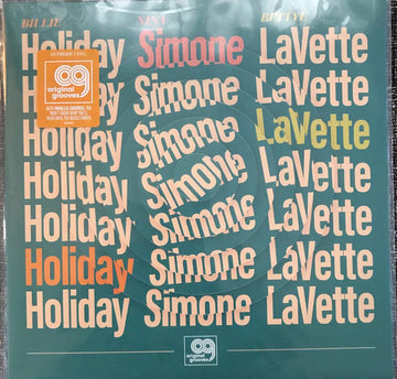 Billie Holiday, Nina Simone, Bettye Lavette : Original Grooves: Billie Holiday - Nina Simone - Bettye LaVette (12", RSD, Comp, Ltd)