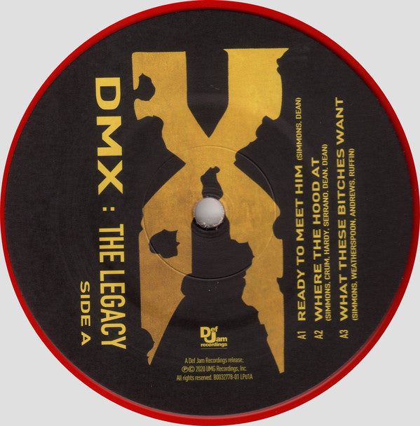DMX : The Legacy (2xLP, Comp, Ltd, Red)