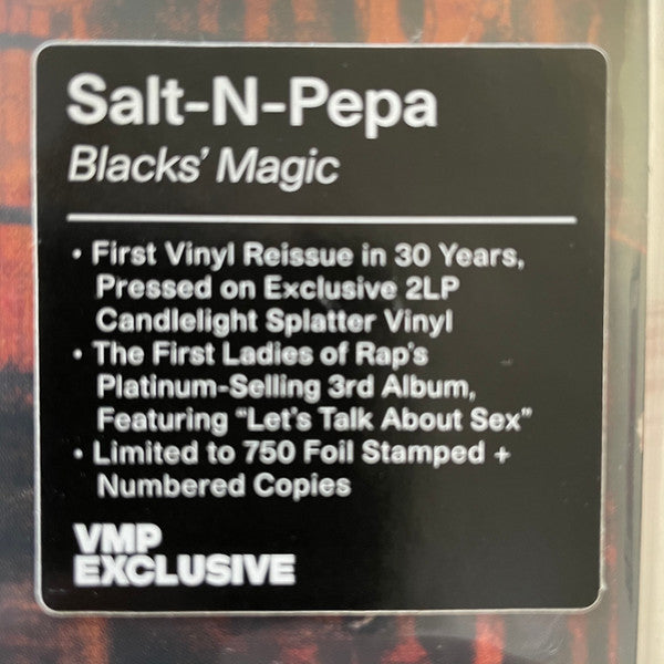 Salt 'N' Pepa : Blacks' Magic (2xLP, Album, Club, Ltd, Num, RE, Yel)