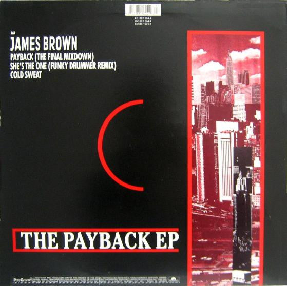 James Brown : The Payback EP (12", EP)