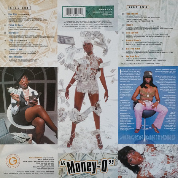 Macka Diamond : Money-O (LP, Album)