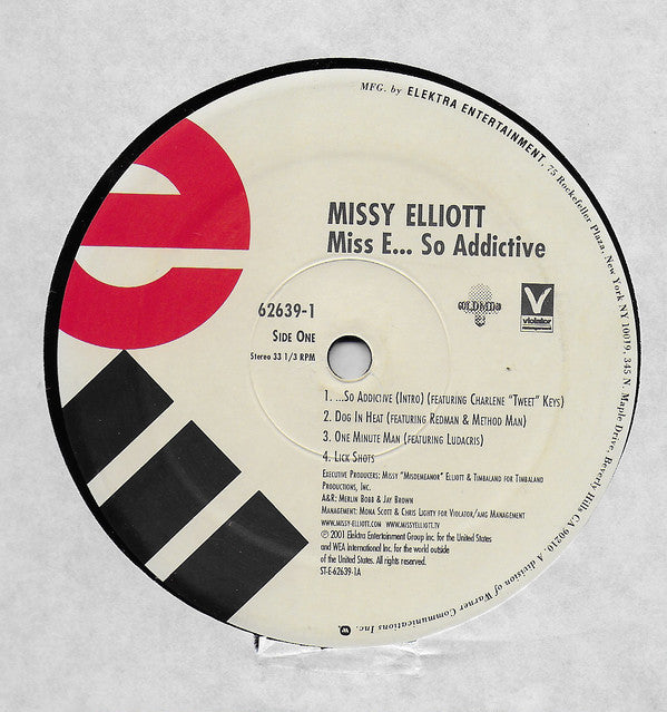 Missy Elliott : Miss E ...So Addictive (2xLP, Album)