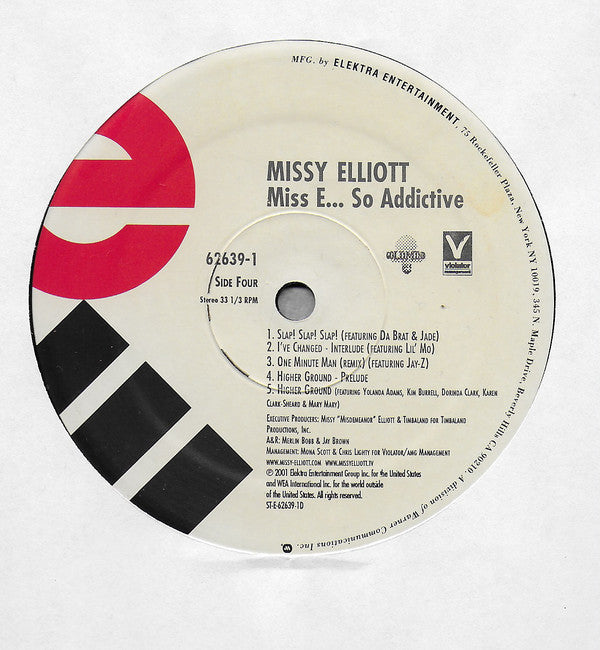 Missy Elliott : Miss E ...So Addictive (2xLP, Album)