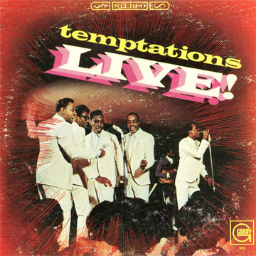 The Temptations : Temptations Live! (LP, Album)