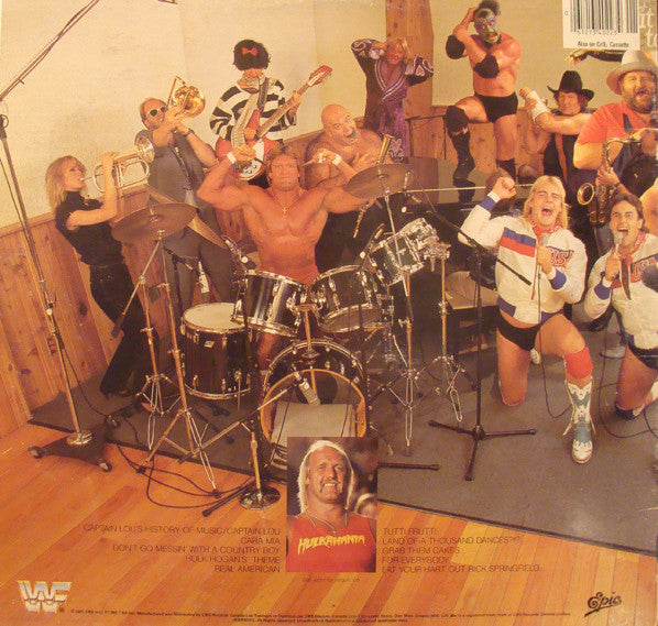 Various : The Wrestling Album (LP, Gat)