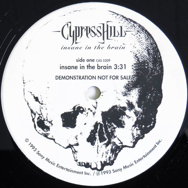 Cypress Hill : Insane In The Brain (12", Promo)