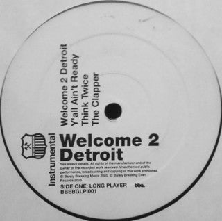 Jay Dee : Welcome 2 Detroit Instrumental (2xLP, Album, RE)