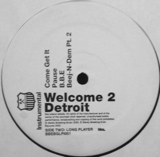 Jay Dee : Welcome 2 Detroit Instrumental (2xLP, Album, RE)
