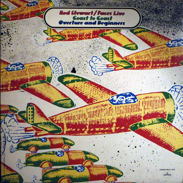 Rod Stewart / Faces (3) : Coast To Coast Overture And Beginners (LP, Album, Gat)