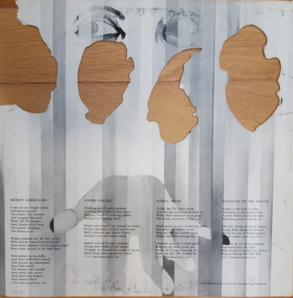 Procol Harum : Broken Barricades (LP, Album, Uni)