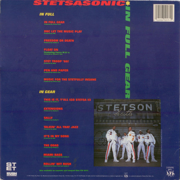 Stetsasonic : In Full Gear (LP, Album)