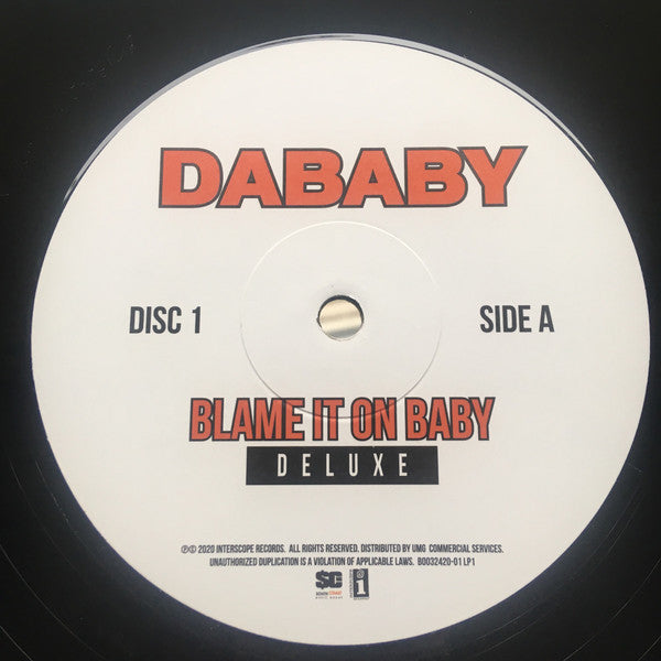 DaBaby : Blame It On Baby (2xLP, Album, Dlx)