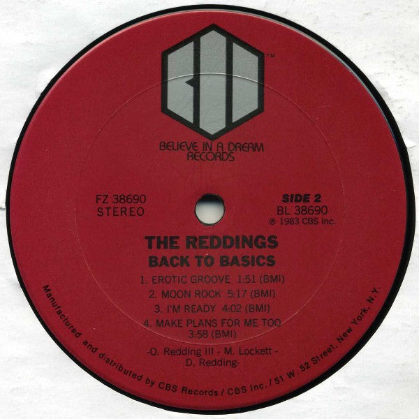 The Reddings : Back To Basics (LP, Album)