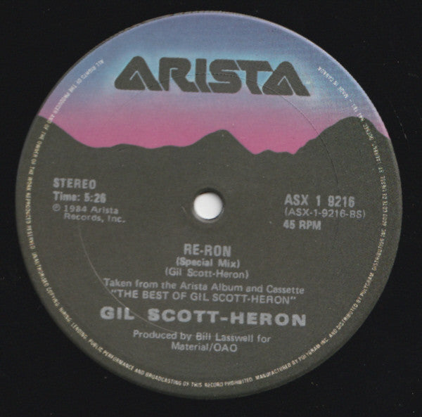Gil Scott-Heron : Re-Ron (12")