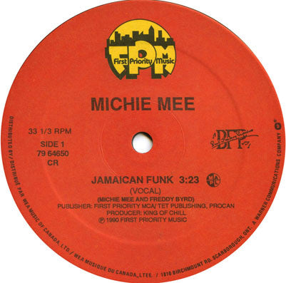 Michie Mee : Jamaican Funk (12")